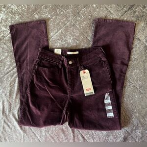 Levi’s 725 High-Rise Bootcut Corduroy Size 8 short (29x30)